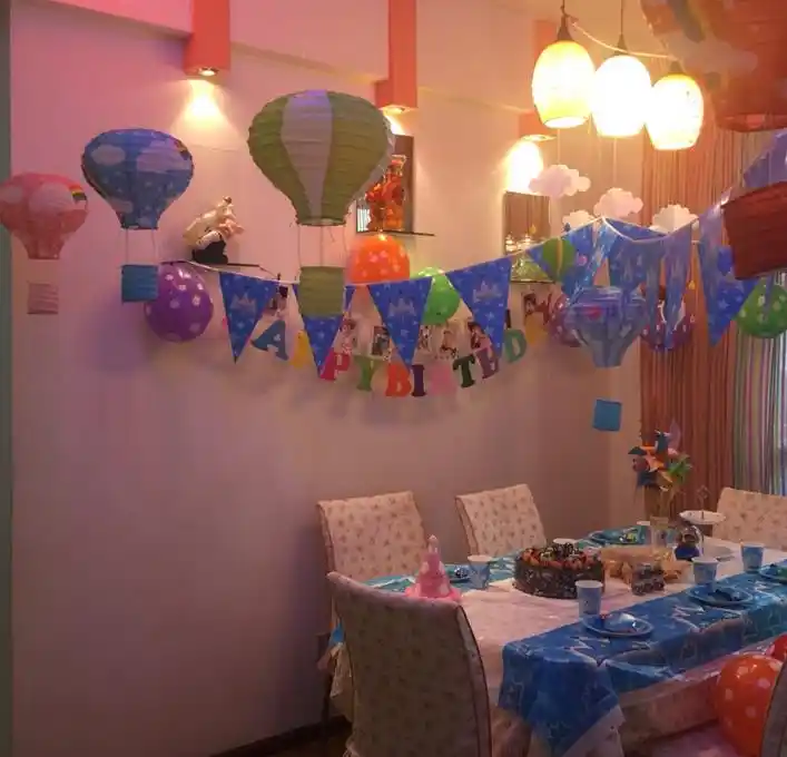 Rainbow Hot Air Balloon Decoration Background Ceiling Hanging Garland Lantern Shower Kids Birthday Wedding Party Decor 30cm 40cm