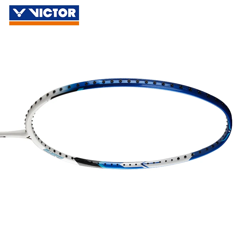 Оригинальная ракетка для бадминтона Victor из 100% углеродного волокна с свободным