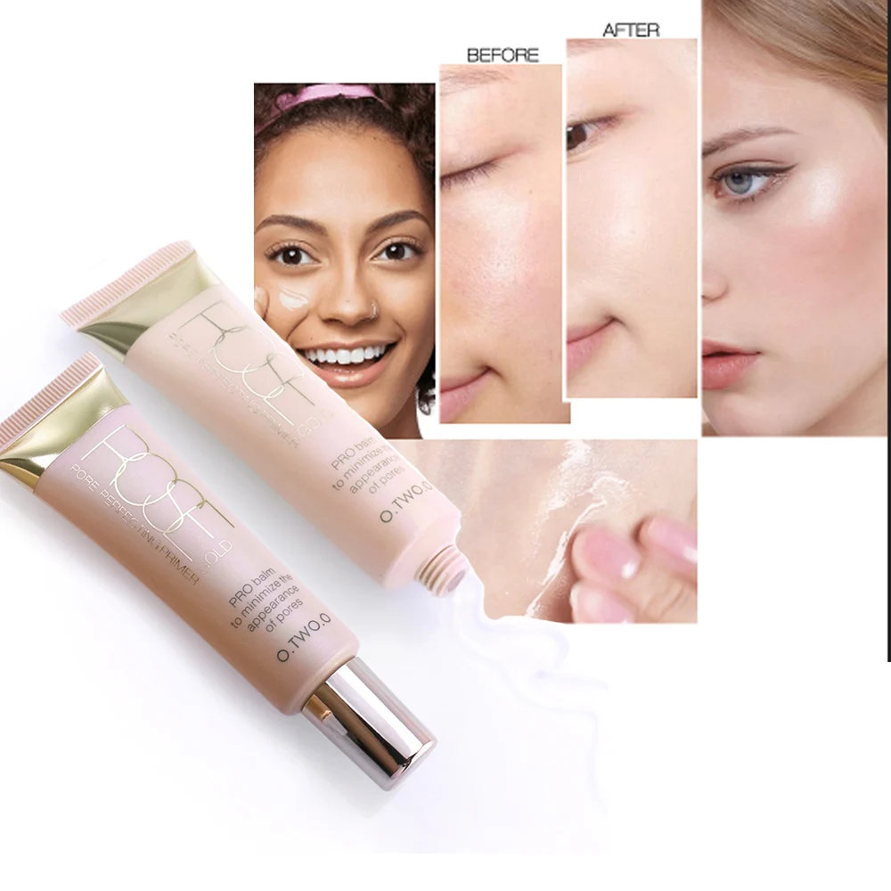 O.TWO.O transparent face primer gel Moisturizing foundation brighten