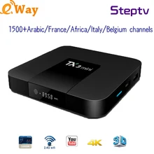 С 1 год IP tv подписка TX3 мини Арабский IP tv Box европейские каналы IP tv Box французский голландский DE Smart Android ТВ Top Box