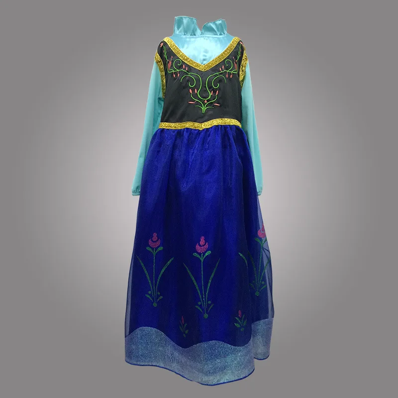 CuilinKailan платье Анна Эльза Принцесса София вечерние платья infantil fever Costume костюм vestido rapunzel jurk disfraces