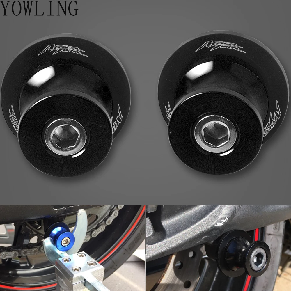 

8MM Motorcycle Accessories stands screws Swin garm Swingarm Spools slider For HONDA XRV750 L-Y AFRICA TWIN CRF1000L 1990-2017