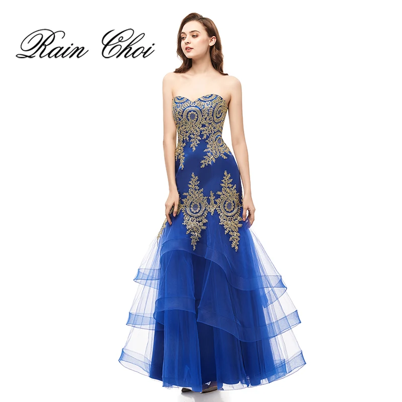 

Mermaid Evening Dress 2019 Sweetheart Evening Gowns Sleeveless Long Prom Party Formal Dresses
