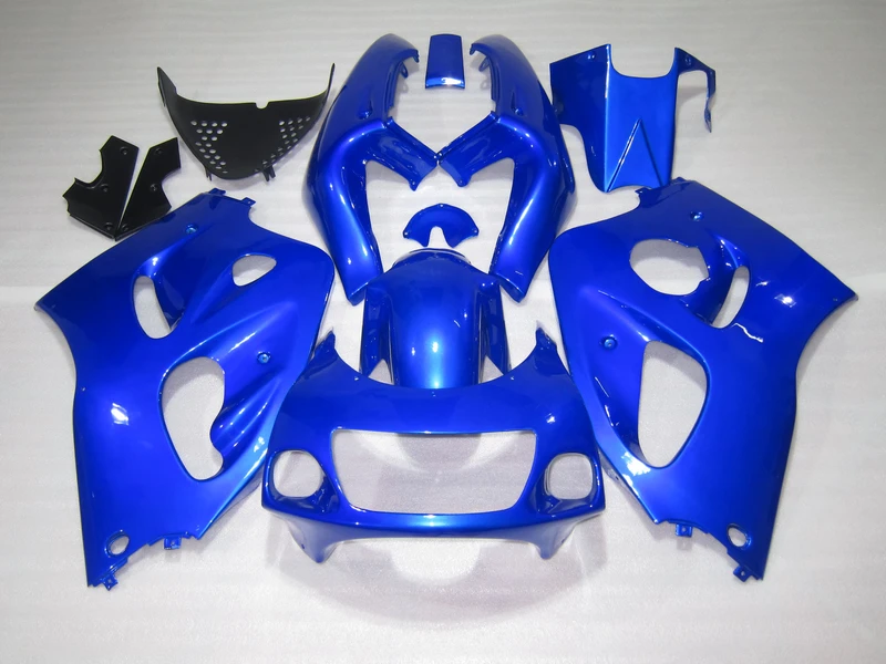 Бесплатная 7 подарки обтекатель комплект для SUZUKI SRAD GSXR600 750 1996-2000 синий черный