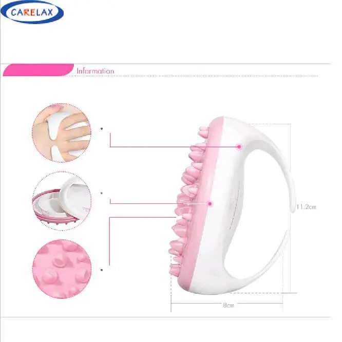Carelax 1 шт. душ тела антицеллюлитный массажер кисти перчатки всего кремния