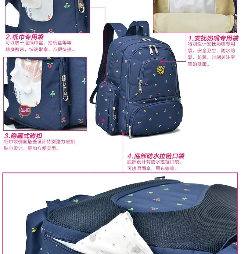 Рюкзак для матерей, детские сумки для мамы, пеленки, рюкзак для путешествий, многофункциональная сумка для мамы, рюкзак для подгузников, Bebe Maternidade