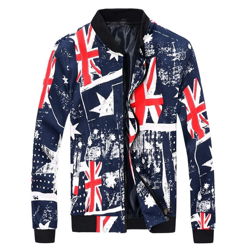 New Casual Men Spring Autumn Jackets High quality Slim Fit Brand