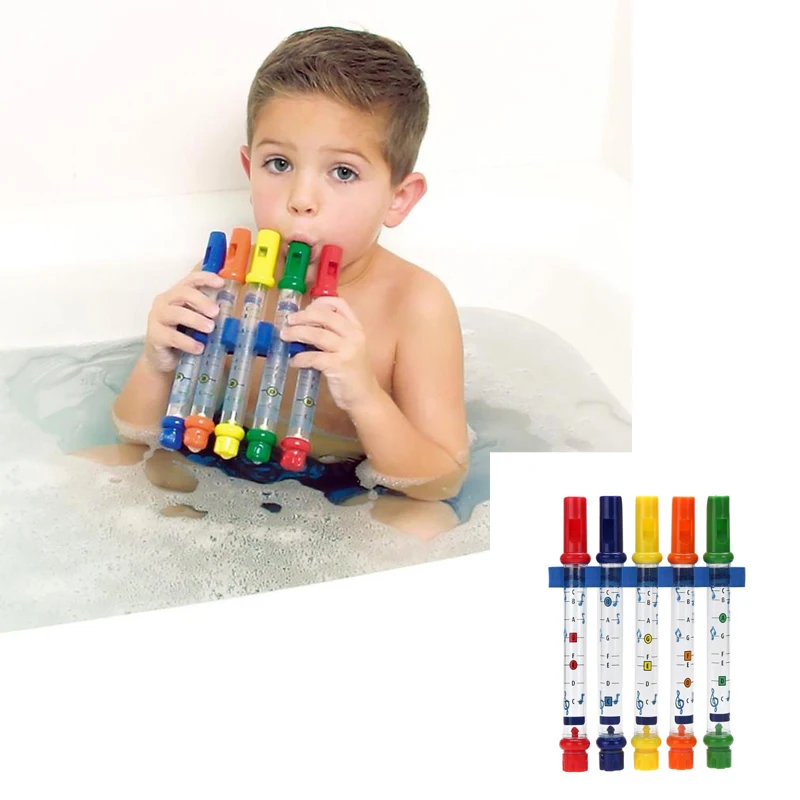 

1pcs Water Flute Toy Kids Children Music Shower Bath Tub Tunes Colorful Toys Fun Music Sounds Baby Shower Bath Toy
