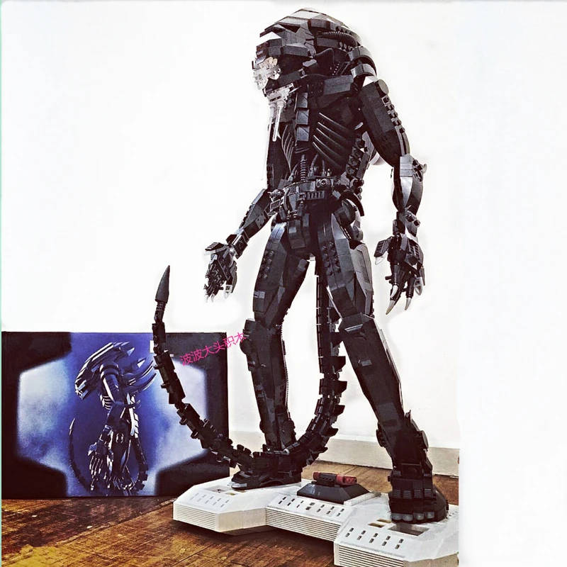 MOC Series 2020Pcs The Alien Robot Alien Covenant Special-Shaped Building Blocks Toys Compatible With Legoings covenant the