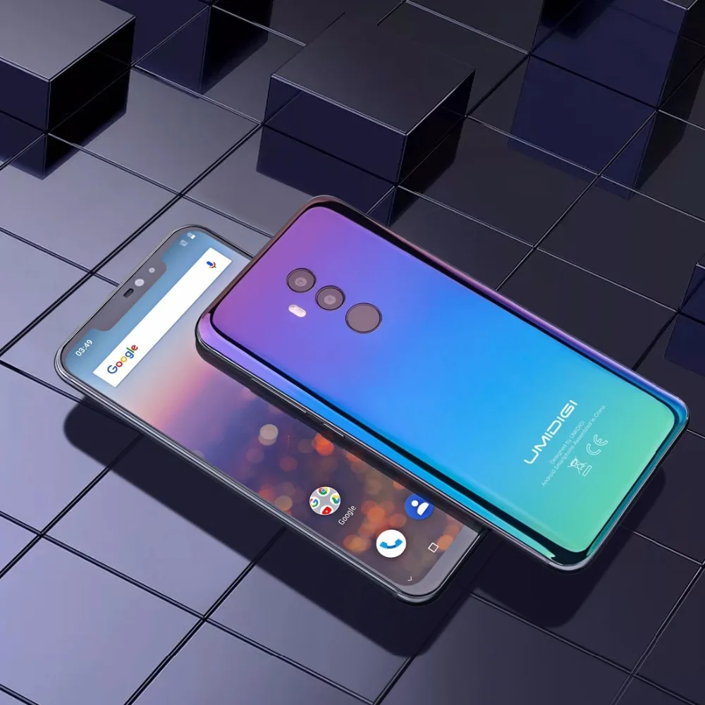 UMIDIGI Z2 4G Global версия мобильных телефонов Android 8 1 6 ГБ + 64 GB Helio P23 восьмиядерный