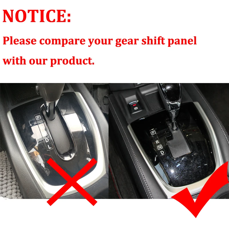 Панель переключения передач для Nissan X trail T32 Rogue Xtrail 2014 2018|cover for|cover coversnissan rogue t32 |