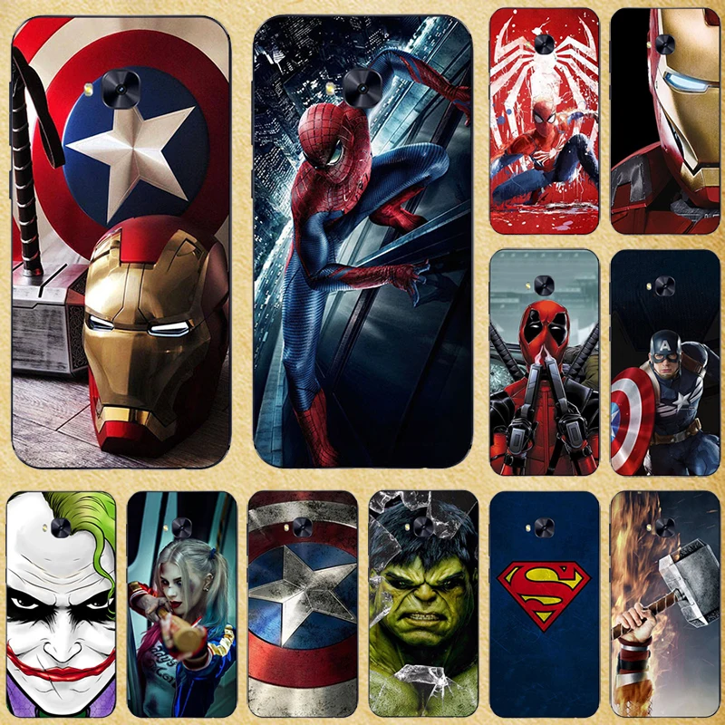 For Asus Zenfone 3 4 Selfie Max ZE520KL ZE552KL ZC520TL ZC553KL ZC551KL ZC520KL ZC554KL ZE554KL ZD553KL ZD552KL Super Hero Case | Мобильные