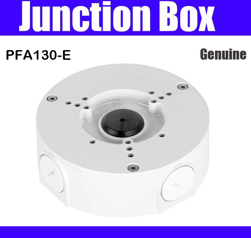 

Original Bracket PFA130-E Aluminum Junction Box IP66 Neat & Integrated design bracket for IP Camera