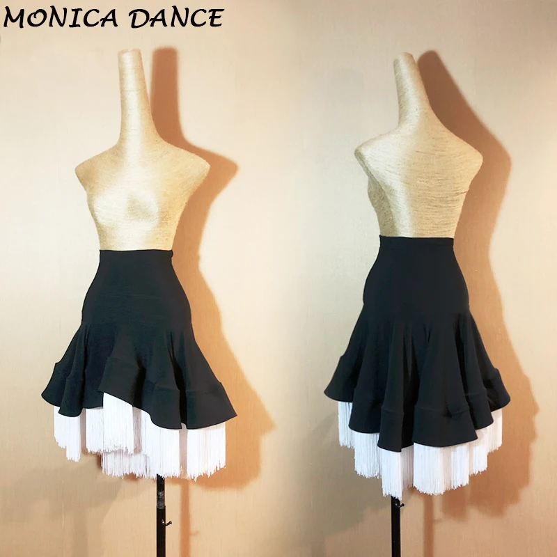 Women's Skirt Latin Dance Skirt Dance Clothing Tassel Fringe Salsa
