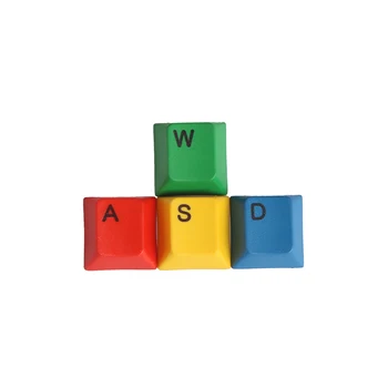 

WASD Direction Key Caps Dye-Sublimation Color Supplement RGBY CMYK Colour Matching PBT Mechanical Keyboard KeyCap