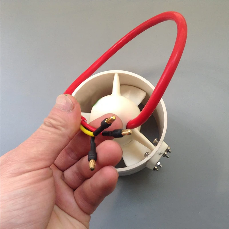 Motor sem Escova da Hélice Isca Rebocador Barco Submarino Modelo Peças 12 v Diâmetro Subaquático 80mm 3-5 kg Impulso 1 pc Rov - rc 8 Cheap Peças e Acessórios