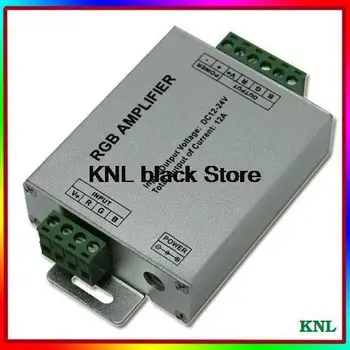 

LED RGB Amplifier, DC12V/144W, DC24V/288W Aluminum version, LED Power Supply Extender for RGB Led Strip Lights