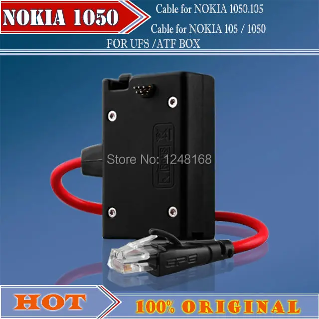 Gsmjustoncct кабель для nokia 1050/105 JAF /UFS/ATF box flash & unlock repair ++++ Бесплатная доставка|cable for|cable