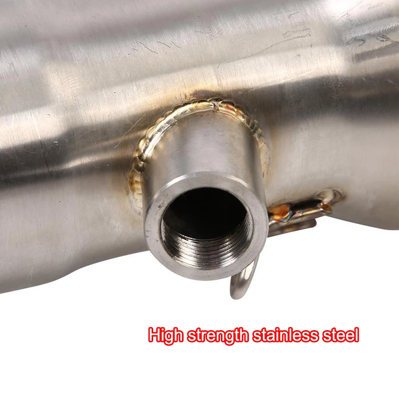 Для Yamaha MT 09 XSR900 2014 2018 2017 полная выхлопная система Link pipe 304 нержавеющая сталь 51 мм Slip