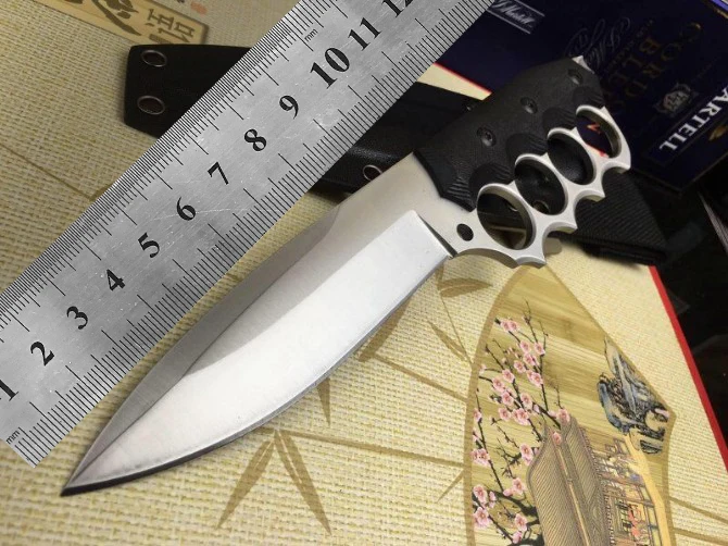 9Cr18M0V CNC blade G10 handle hight quality straight knifeTactical EDC Tool outdoor camping survival exploration pocket knife 9Cr18M0V CNC blade G10 handle hight quality straight knifeTactical EDC Tool outdoor camping survival exploration pocket knife