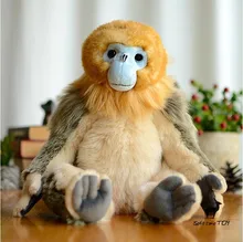 Rare Animals Doll Big Plush Toy Children’S Gift Pillow Cute Golden Monkey Dolls Good Quality