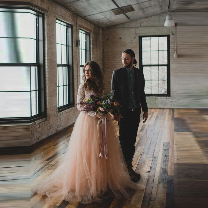 Formal Romantic Wedding Skirt Custom Made A Line Floor
