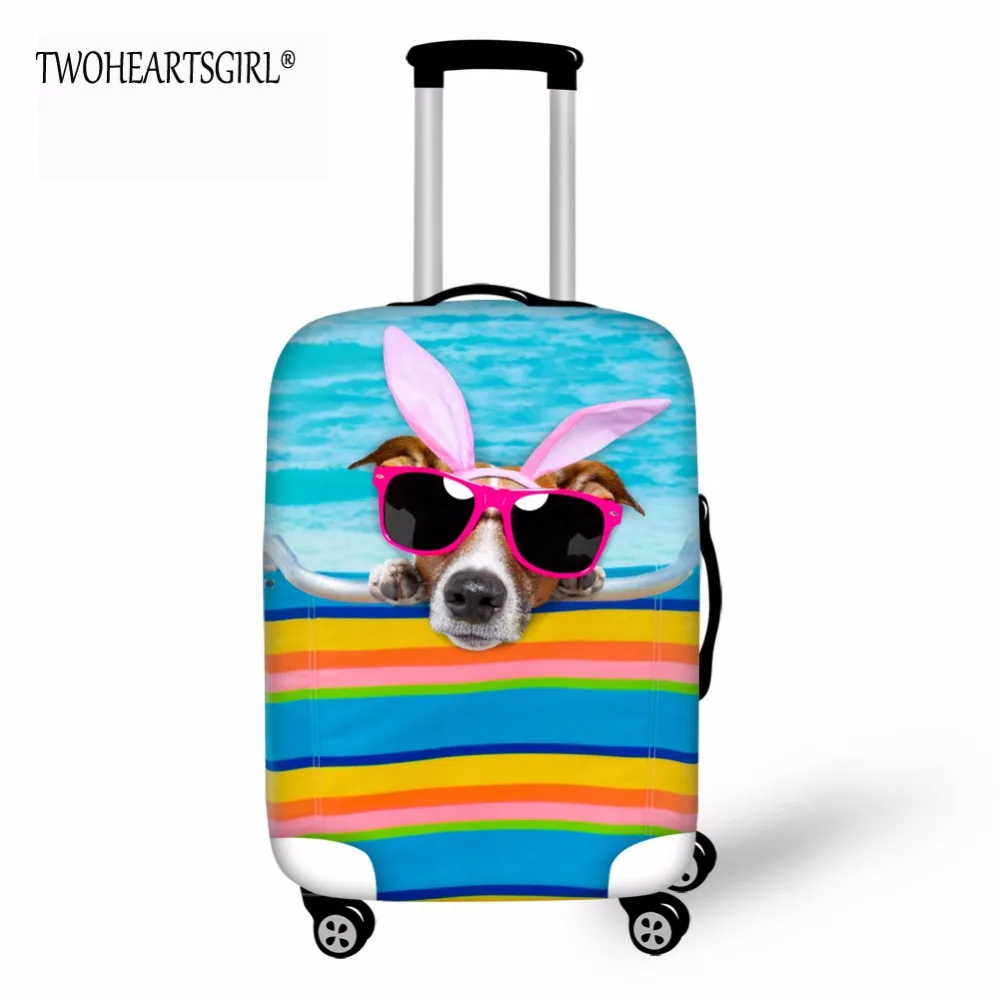 Buy TWOHEARTSGIRL Lovely Dog Custom Luggage Cover