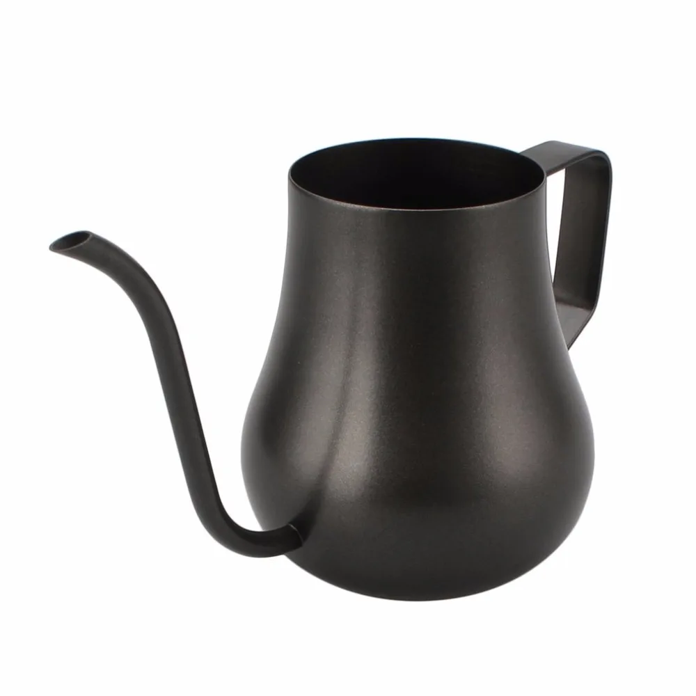 

300ML/600ML 304Stainless Steel Coffee Maker Gooseneck Long Narrow Spout Drip Pot For Coffee Drip Teakettle Household Drip Coffee