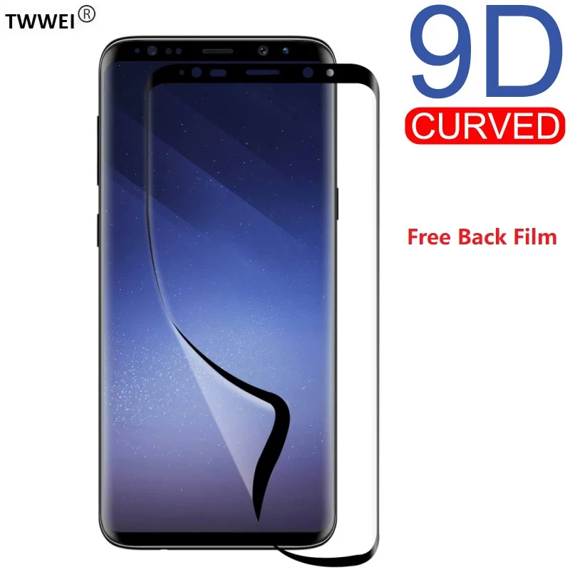ENKAY-Hat-Prince-for-Samsung-Galaxy-S9-3D-Full-Screen-PET-HD-Screen-Protector-Film-for