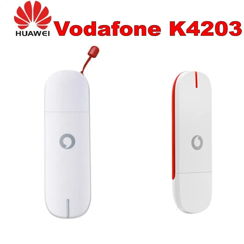 Лот из 100 шт. Vodafone 3g USB huawei K4203 Мобильный широкополосный модем ключ USB