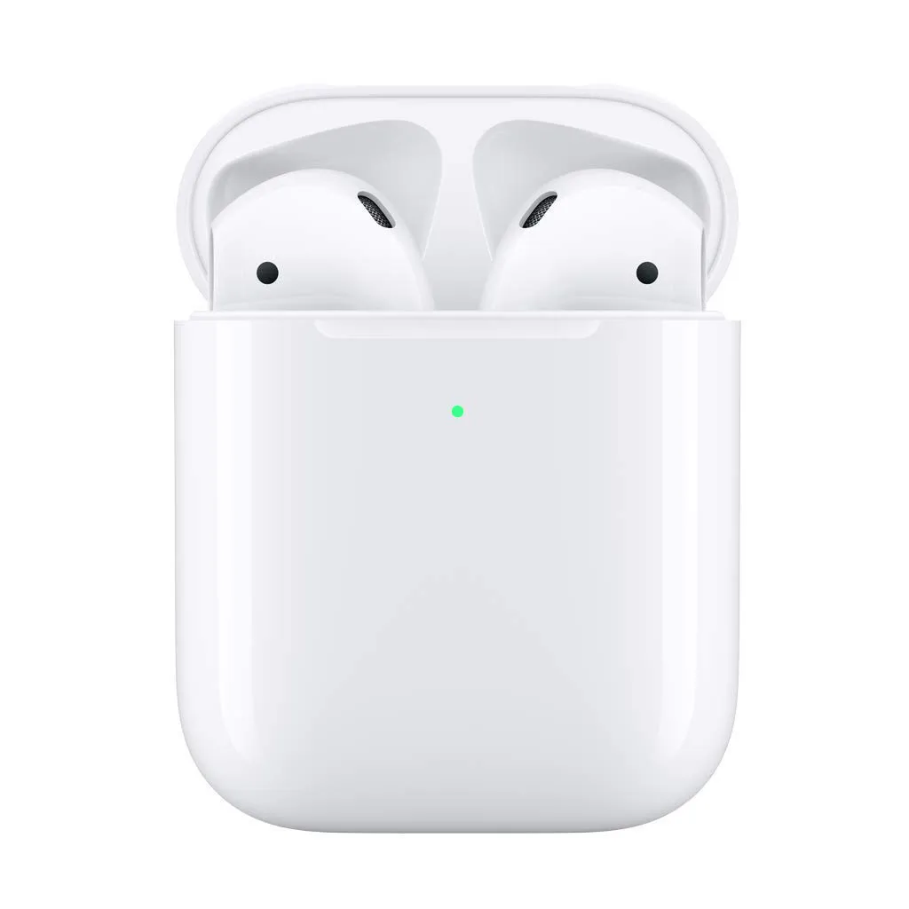 

For Apple Airpods 1/2th Headphones Fast Wireless Charging Charger Cover Case Box Replacement 2019 NEW Dropshipping#G1