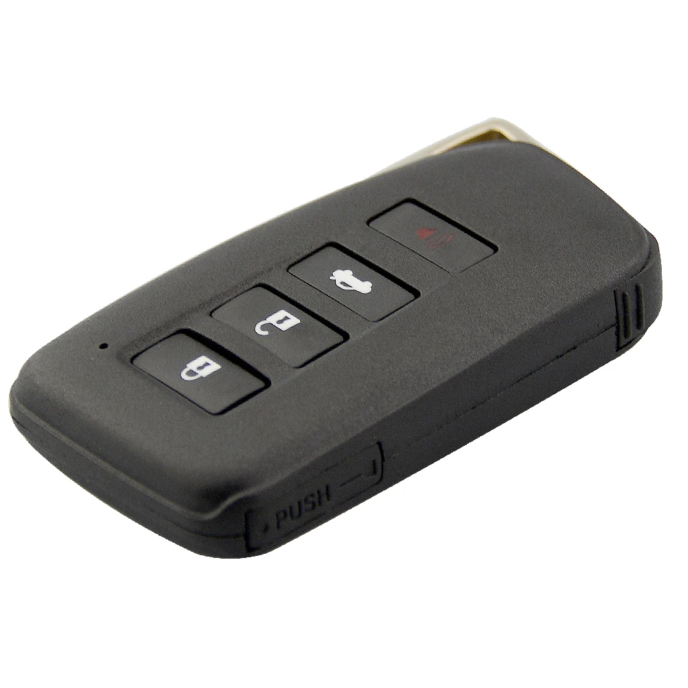 OkeyTech 3 + 1 кнопка дистанционного ключа fob Enter чехол для LEXUS RC GS ES RX NX IS 2013 2018 смарт