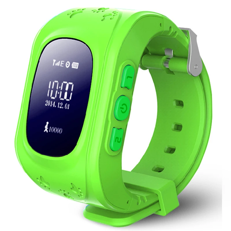 Горячая Смарт часы детские наручные Q50 GSM GPRS gps трекер анти потерянный Smartwatch