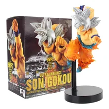 Dragon Ball Z Son Gokou Ultra Instinct Goku фигурка героя BWFC Banpresto World фигурка Колизей ПВХ Коллекционная модель игрушки