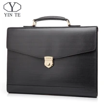 YINTE, кожаные портфели, мужские сумки-мессенджеры, сумка для ноутбука, сумка для офиса, сумка для учителя, деловые жесткие сумки, портфель, T8570-4