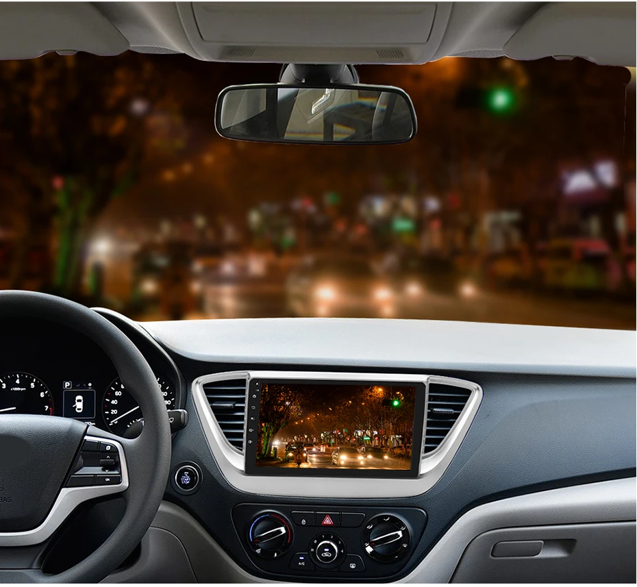 Flash Deal EBILAEN Car Radio Multimedia Player For Hyundai  Solaris Verna 2017 2018 2Din Android 9.0 Autoradio GPS Navigation Tape Recorder 20