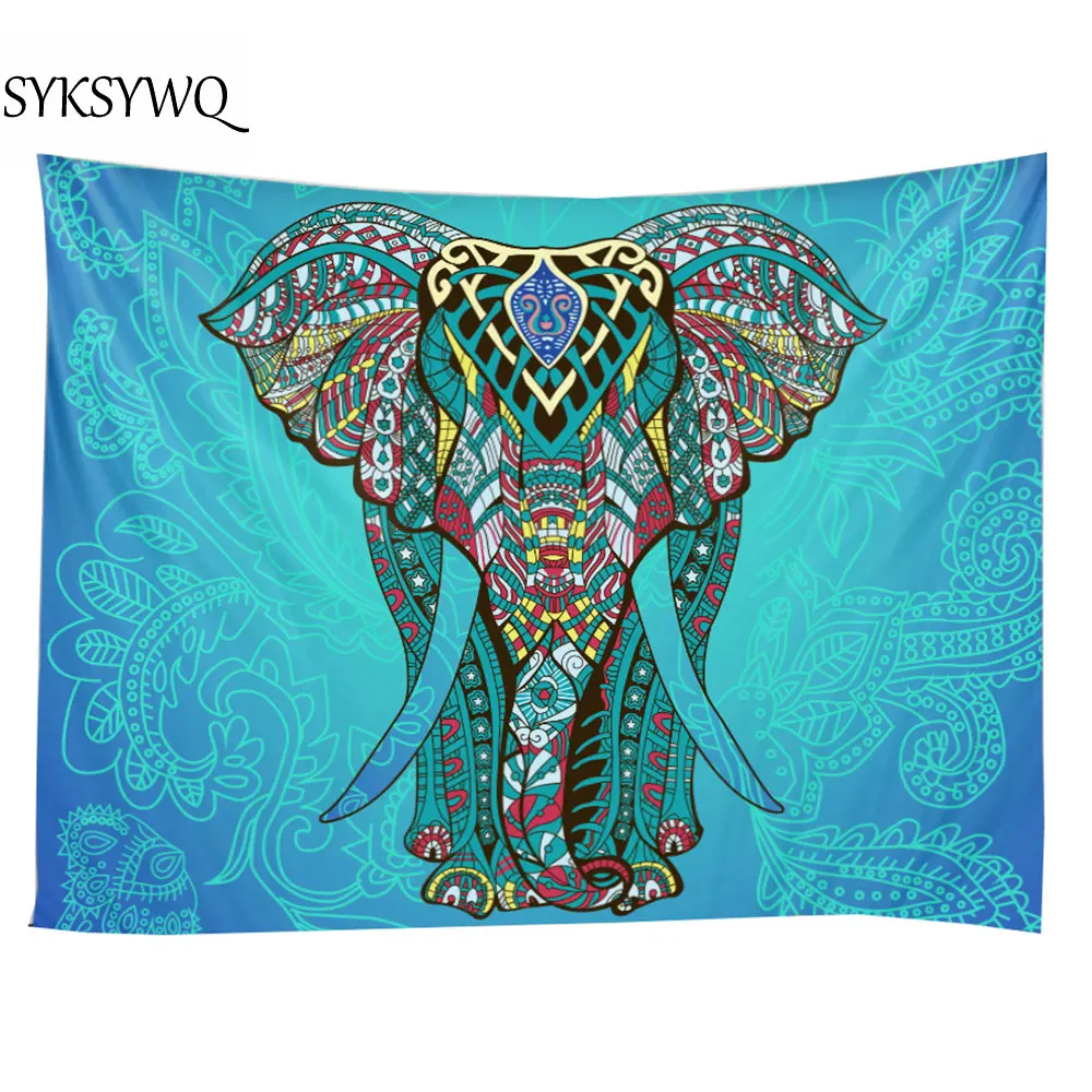 Indio Tapiz De Elefante Mandala Colgante De Pared De Mandala Pared