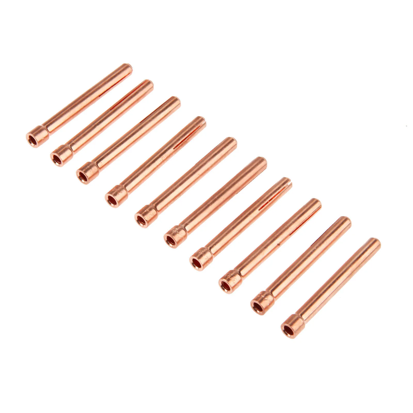 DRELD 10PCS TIG Collets Tip 10N24 3/32" 2.4mm Fit for TIG Welding Torch SR PTA DB WP 17 18 26 Series Welding Machine Accessories DRELD 10PCS TIG Collets Tip 10N24 3/32" 2.4mm Fit for TIG Welding Torch SR PTA DB WP 17 18 26 Series Welding Machine Accessories