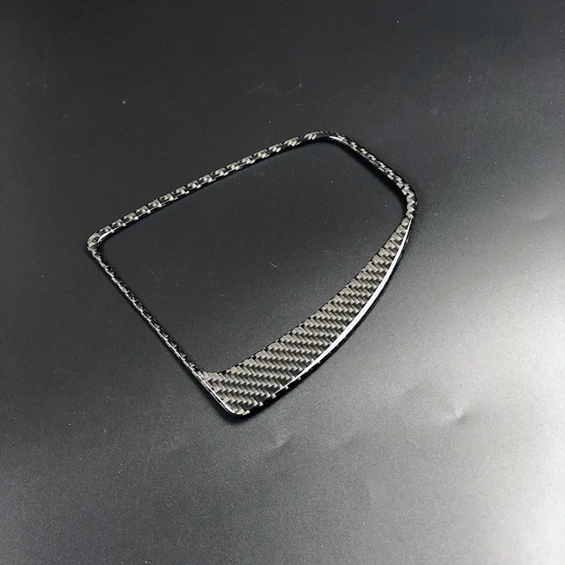 For bmw e60 Carbon Fiber Interior Central Control Gear Shift Panel Decoration Cover Trim 2008-2010 5 series accessories (4)