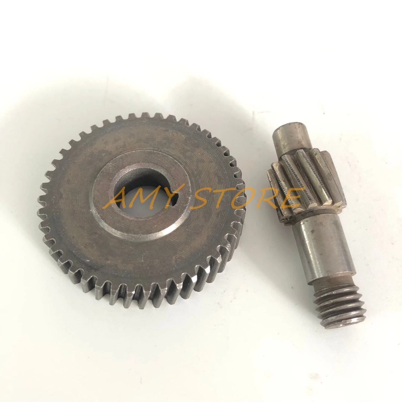 43/12 Teeth Black Belt Sander Spare Part Helical Gear Wheel Pinion Set