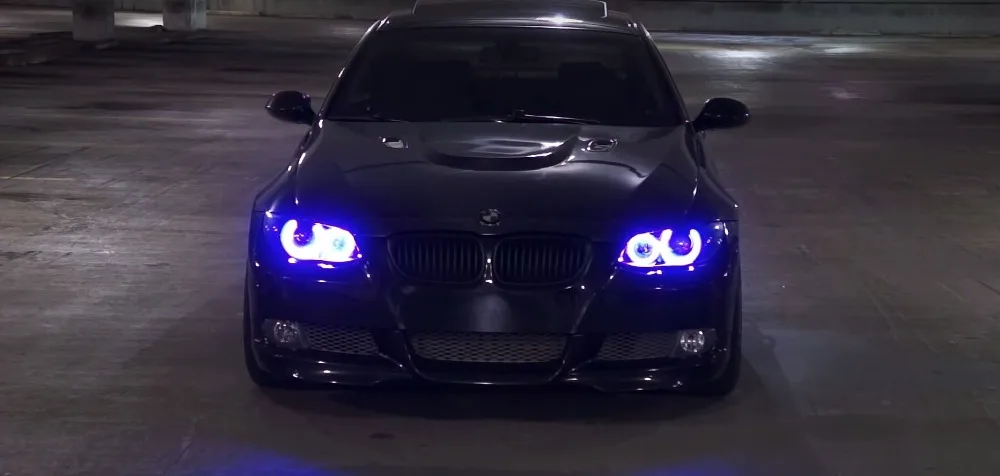 Красные глазки BMW e60