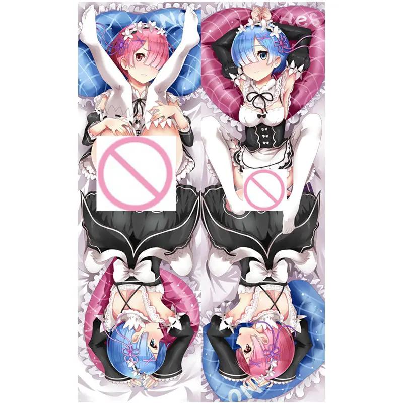 Аниме RE ZERO Start Life in other Наволочки Dakimakura Чехол сексуальная девушка 3D двухсторонняя