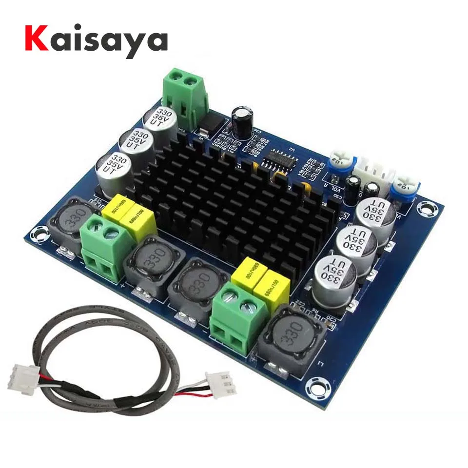 DC 12V 24V 120W*2 TPA3116D2 TPA3116 Dual Channel class D digital Power audio amplifier board C3-002 DC 12V 24V 120W*2 TPA3116D2 TPA3116 Dual Channel class D digital Power audio amplifier board C3-002