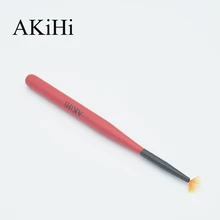 Akihi caneta de unha gradiente uv, glitter em pó, ventilador, pincéis em formato de unha, ferramentas, design de unhas