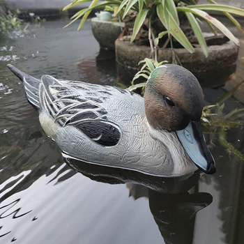 

Duck Decoy Hunting Decoys Duck Hunting Plastic Duck Hunting Decoys Pintail drake 3D Simulation Bait Garden Pool Decoration 1Pcs