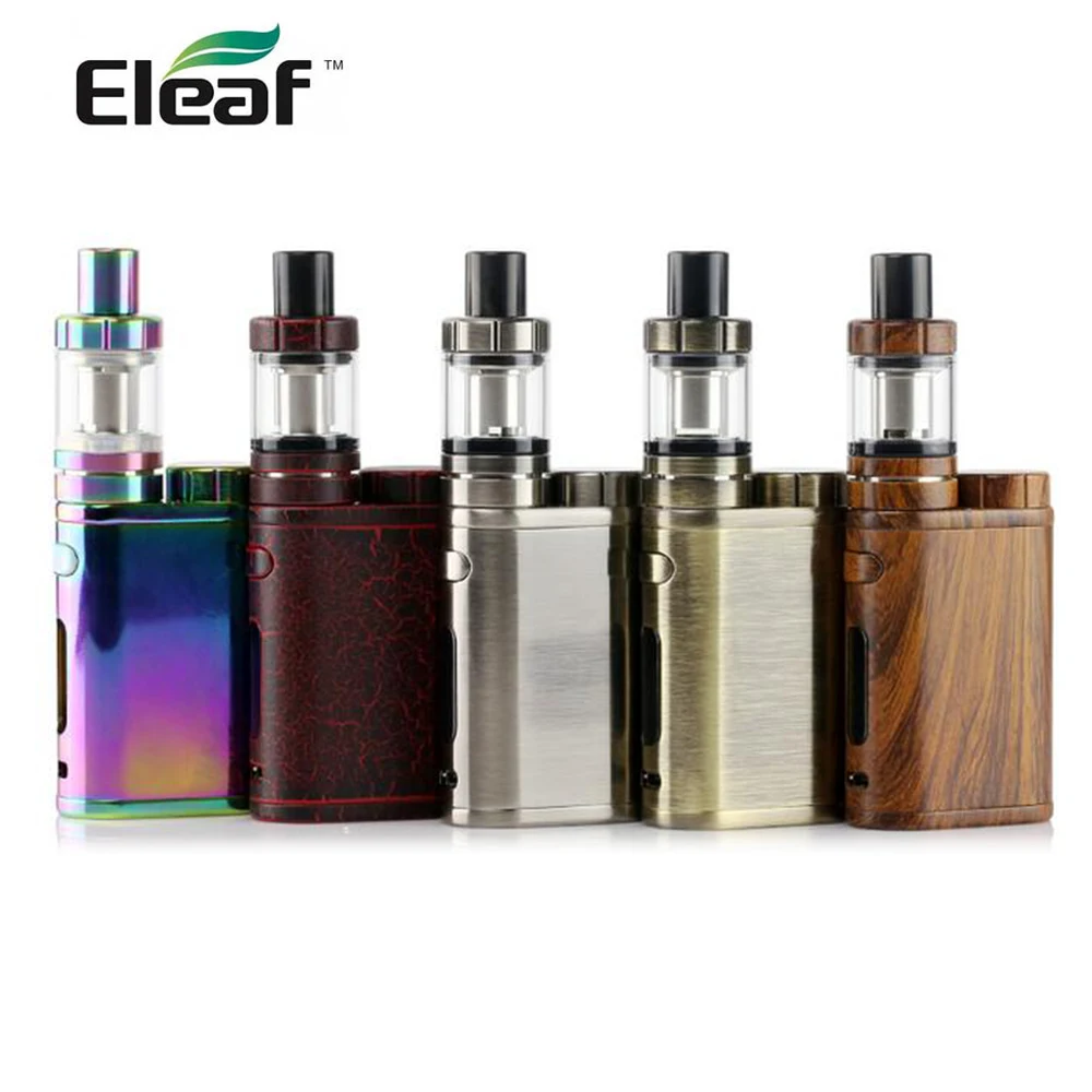 

Original Eleaf iStick Pico Kit 75w 2ml MELO 3 Mini Tank vape kit with EC 0.3ohm/0.5ohm Head coil 75w mod box e-Cigarette