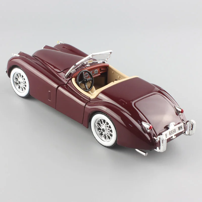 Детские 1:24 весы Maisto Классический Винтаж 1951 Xk120 XK автомобили-трансформер авто литые игрушечные модели автомобилей реплики для коллекции