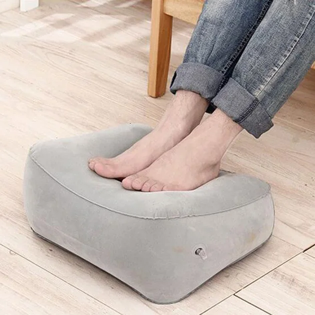 Inflatable footrest travel pillow Clearance