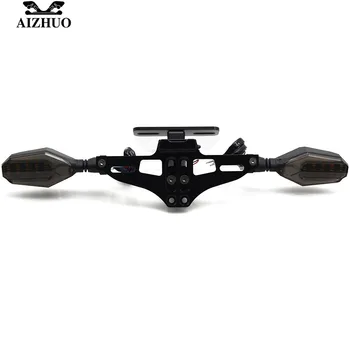 

Motorcycle Fender Registration License Plate Holder Turn signal For Honda CB 599 919 400 CBR 600 F2 F3 F4 F4i VTR 250 MSX PCX125