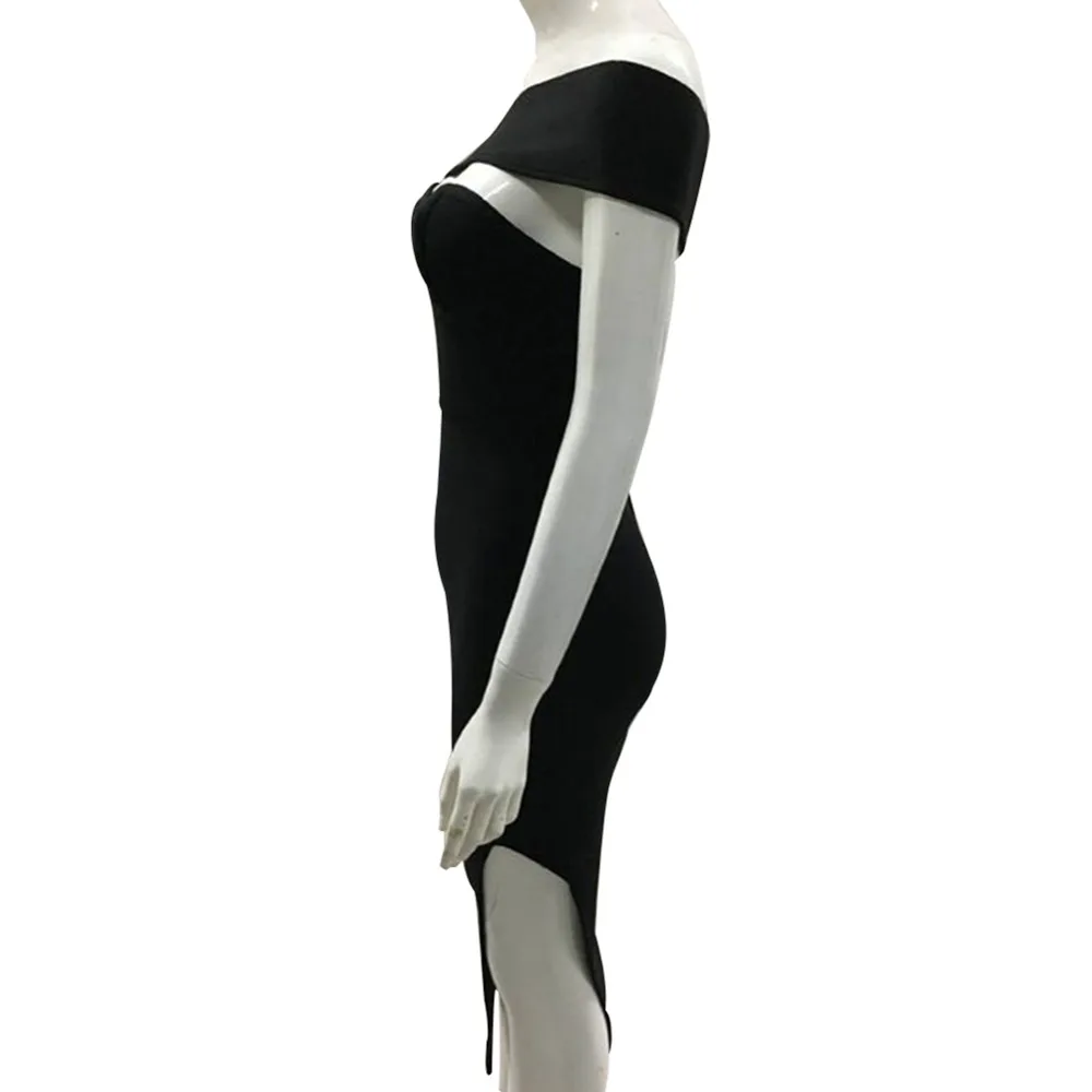 Ruiyig модные пикантные платье для женщин Лето 2019 г. Bodycon Элегантный Vestidos Verano одно
